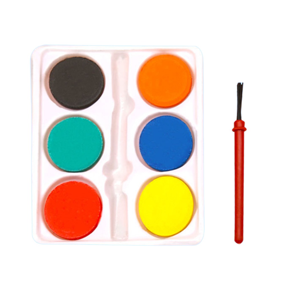 Watercolor Paint Set Solid Pigment - Ensemble de peinture à l'aquarelle Portable